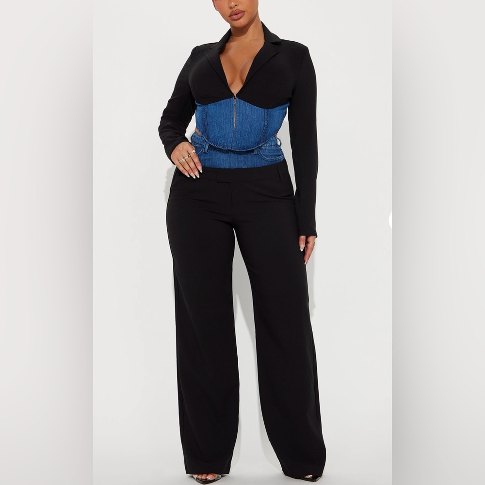 Staying Chic Blazer Pant Set